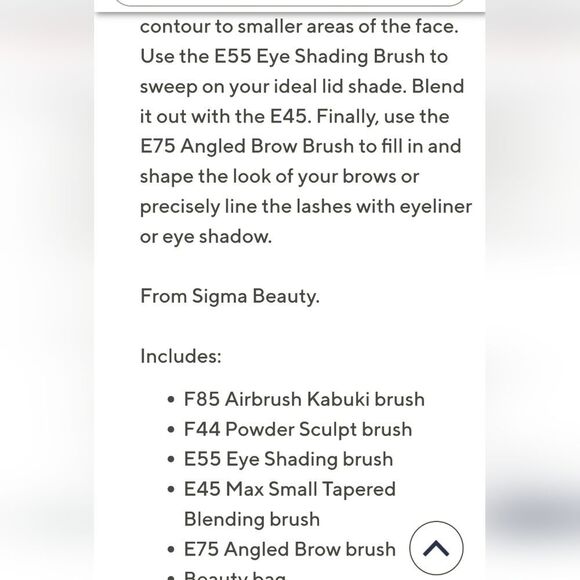 Sigma Beauty Holiday Glam Brush Set w/Beauty Bag - Picture 11 of 12